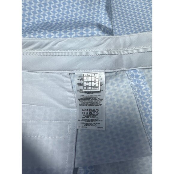 Brooks Brothers Women's Printed Straight Leg Pants Size 8 - Picture 5 of 11